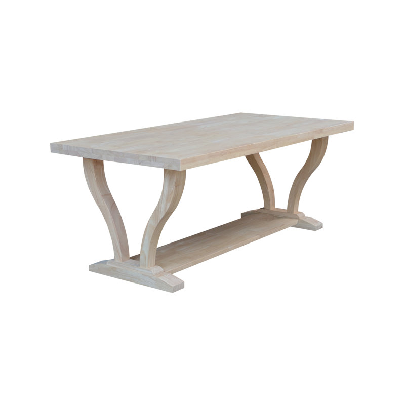 Table basse Ahlyssa, Dessus sans finition / base sans finition