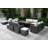 Aquiel 12 - Person Patio Conversation Set with Cushions