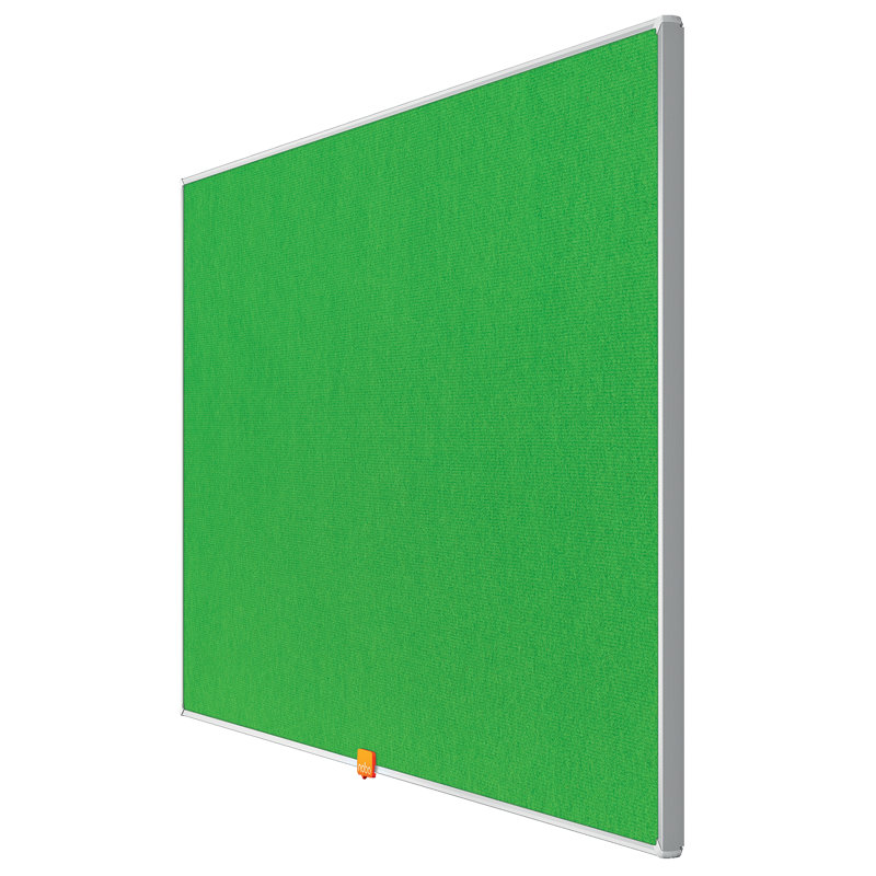 Wall Mounted Bulletin Board, Green, 51cm H x 89.80cm L