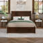 Avdesh Solid Wood Sleigh Trundle Extra Bed-17206720-17206591