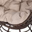 Fauteuil à œufs confortable pour l'extérieur avec siège pivotant - eau tissée - H 58,65 po x P 28,17 po l 31,33 po