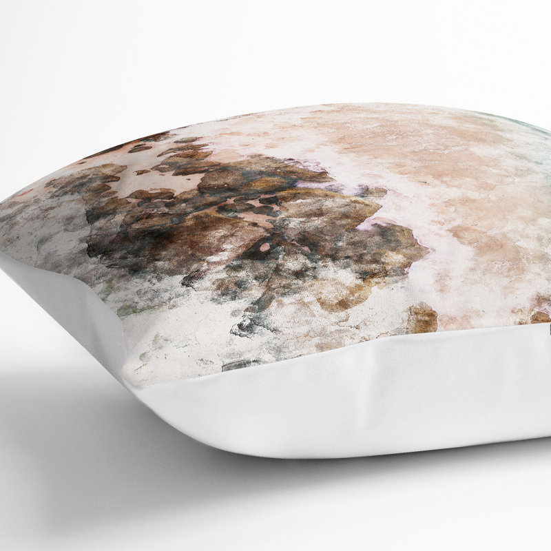 Square Cushion, White, 40cm H x 40cm W x 15cm D