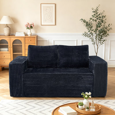 Causeuse en velours Corduroy