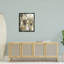 Impression sur toile, "Tropical Varied Layered Palms" - cadre flottant-597786687-597786685