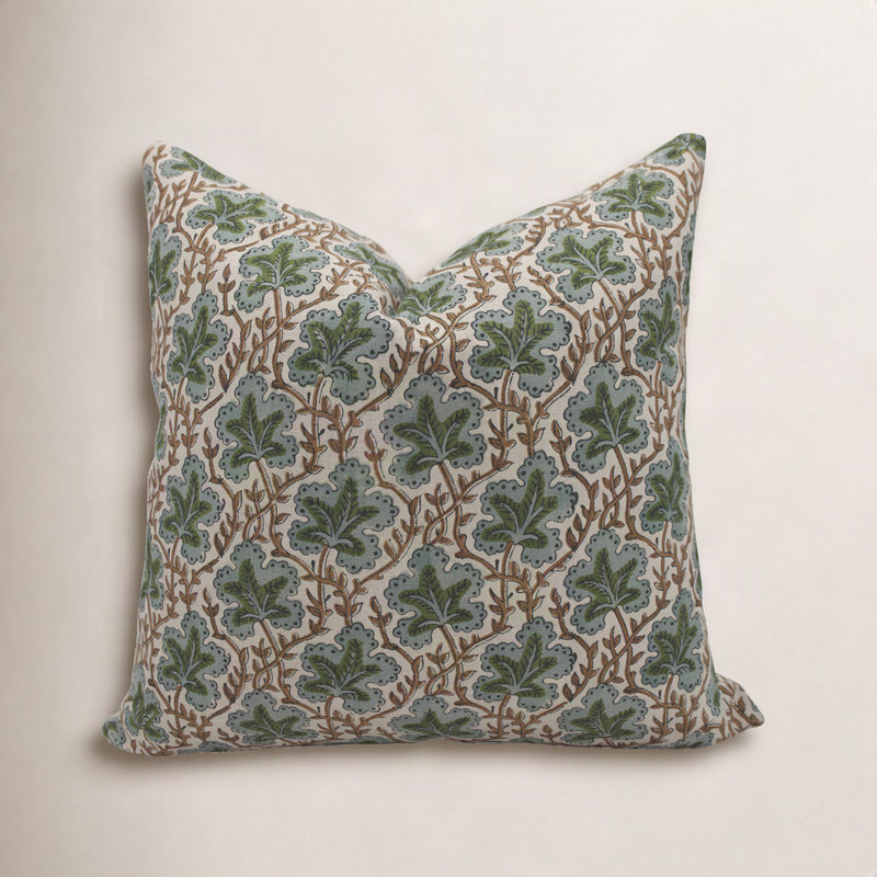 Linen Square Pillow Cover, 16" x 16"