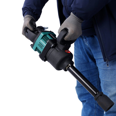Industrial 1" Inch Air Impact Wrench Gun Long Shank Pneumatic Truck  With 38Mm & 41Mm Socket