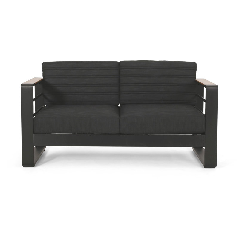 Outdoor Metal Frame Loveseat