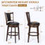Tabouret de comptoir pivotant Diego