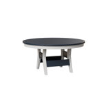 Berlin Gardens Harbor Regular Top With White Base Round Bar Table