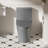 Grey 002 Toilet, 1/1.60 Splendor, Water Elongated Comfort Height Floor Mounted With Genial Soft Closing Seat Function, Silent