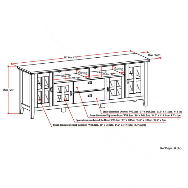 Dimensions du produit