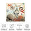Toile d'extérieur «Shell Collector Beach», Art Licensing Studio-87944770