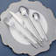 Ensemble de couverts en acier inoxydable - Couteau, fourchette, cuillère et cuillère à café 20 pièces pour le steak, la salle à manger et le thé - Conception durable et élégante