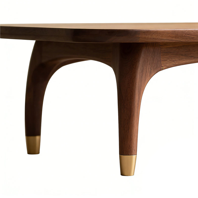 Nouvelle table basse en bois de style chinois., H 17,7 po x L 39,3 po x l 23,6 po
