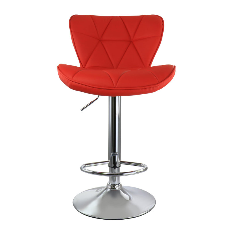 Tabouret Milorad, Rouge