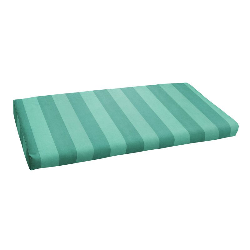 Outdoor Bench Seat Cushion, 3", 48" W x 19" D