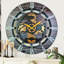 Solid Wood Wall Clock-1163169024