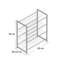 20 Pair Shoe Rack