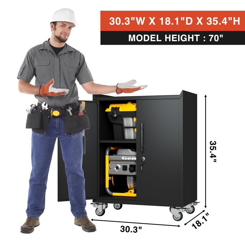WFX Utility™ Metal Single Storage Cabinet ( 35.4