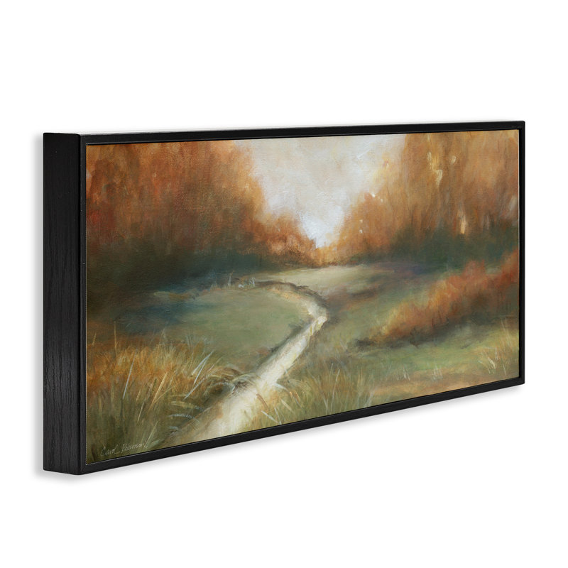 Giclée encadrée, par Creek Robinson, H 10 po x l 24 po, Giclée encadrée noir minuit