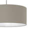 Patience 1 - Light Satin Nickel Drum Pendant-14506962-14506963
