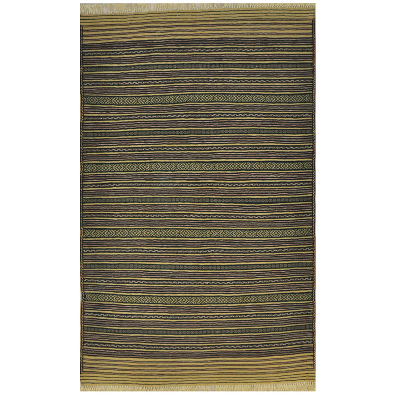 Laine soumak afghane tissée à la main Kilim