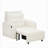 3-in-1 Sleeper Chair Bed, 80" Extra Long Pull Out Sleeping Lounge With Charging-1214592654