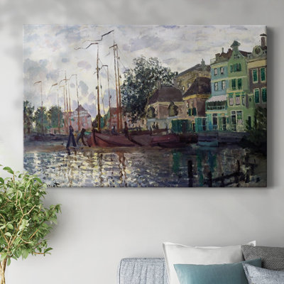 Zaandam, The Dike, Evening, 1871-Gallery Wrapped Canvas