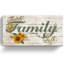 "Family" par Olivia rose, reproduction d’art textuel sur toile tendue-1607431047