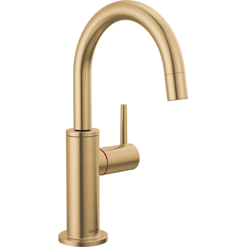 Robinet distributeur d'eau chaude instantanée or, robinet d'eau chaude instantanée, bronze champagne (réservoir et filtre non inclus)