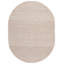 Tapis touffeté à la main de couleur unie Almus beige / ivoire-1757668745