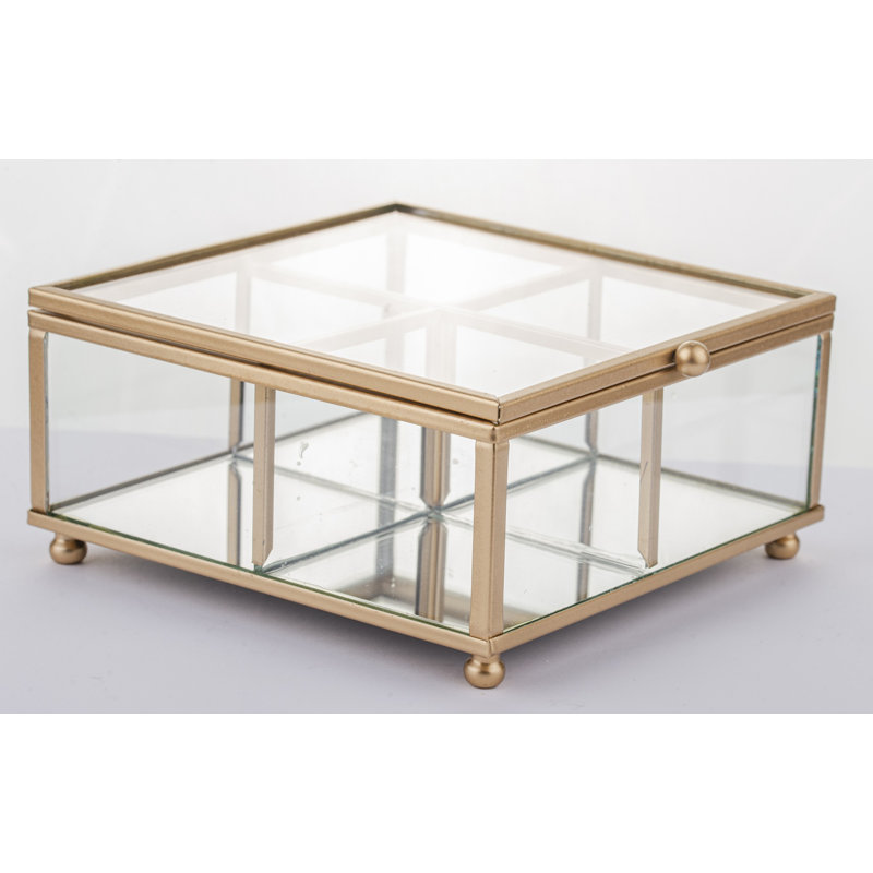 Glass Jewelery Box +