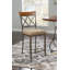 Tabouret de bar et de comptoir Jefferson-1665255518