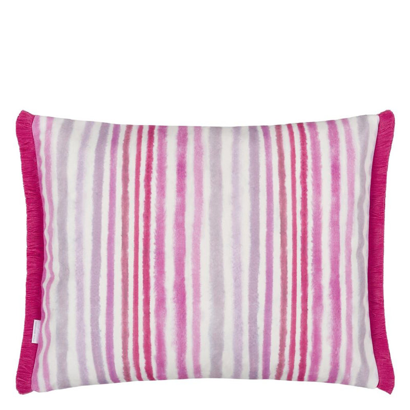 CHINOISERIE FLOWER PEONY OUTDOOR DECORATIVE PILLOW