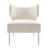 Upholstered Accent Barrel Chair With Removable Back Cushion Set Of 2-514914909