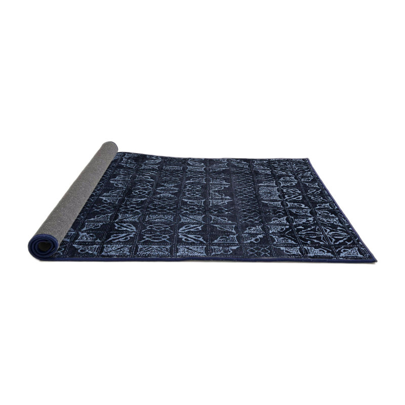 Tapis abstrait moderne 4489, Rond 3 pi