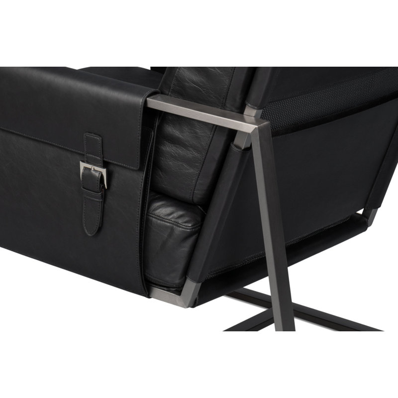 Chaise en cuir Edmonds