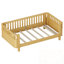 Plateforme simple en bois avec rails-128496850