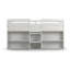 Lit mezzanine simple en bois massif Decimus-828981928