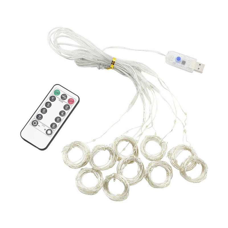 Guirlande Aillie 1 - 300LED, Blanc