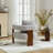 Upholstered 3-legs Accent Chair-737509609
