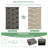 Modern Geometric Outdoor Rug, Beige Camping Mat, Farmhouse Washable Non-Slip Rug for Patio and Garden Use.-18948133