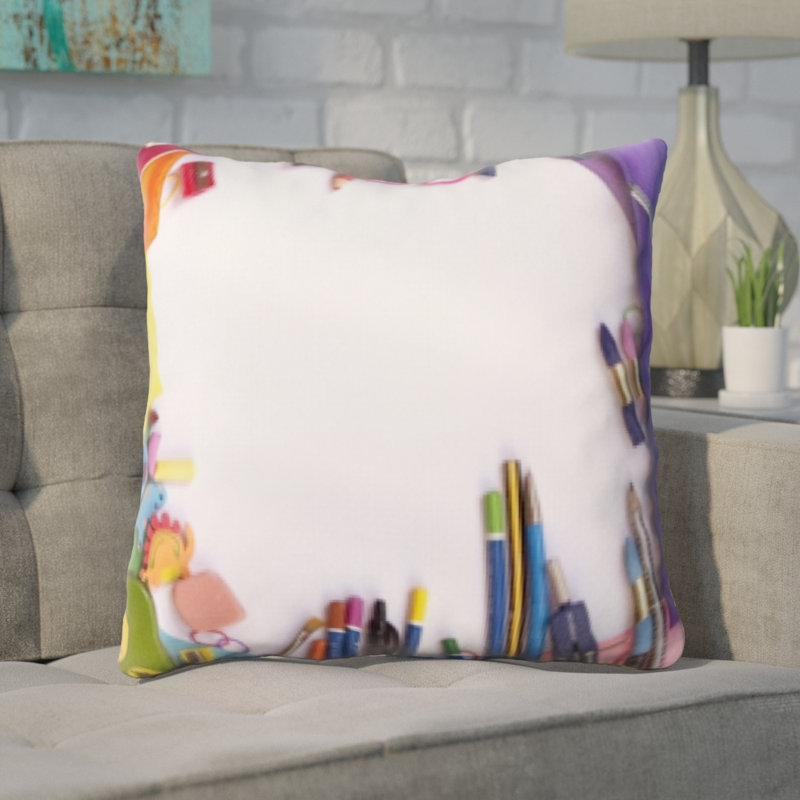 Microsuede Throw Pillow