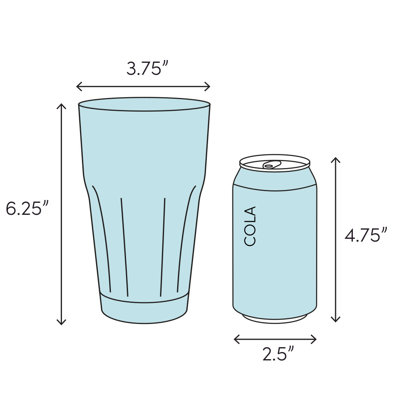 16 oz. Elettra Verre, bottes et selle