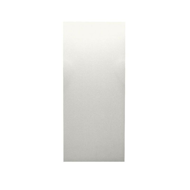 Paroi de douche à panneau unique 96 "x 36" x 0,25 "Solid Surface, Bisque