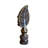 Frog-on-Lily-Pad Lamp Finial Antique Brass, 2.4"h