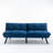 Navy Blue Convertible Folding Modern Sofa Bed