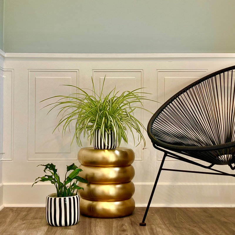 Table de bout Modern Golden Stack
