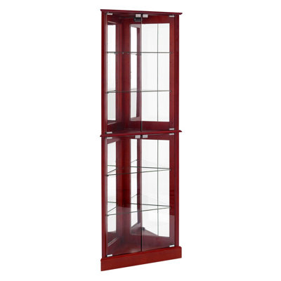 Armoire d'angle Curio