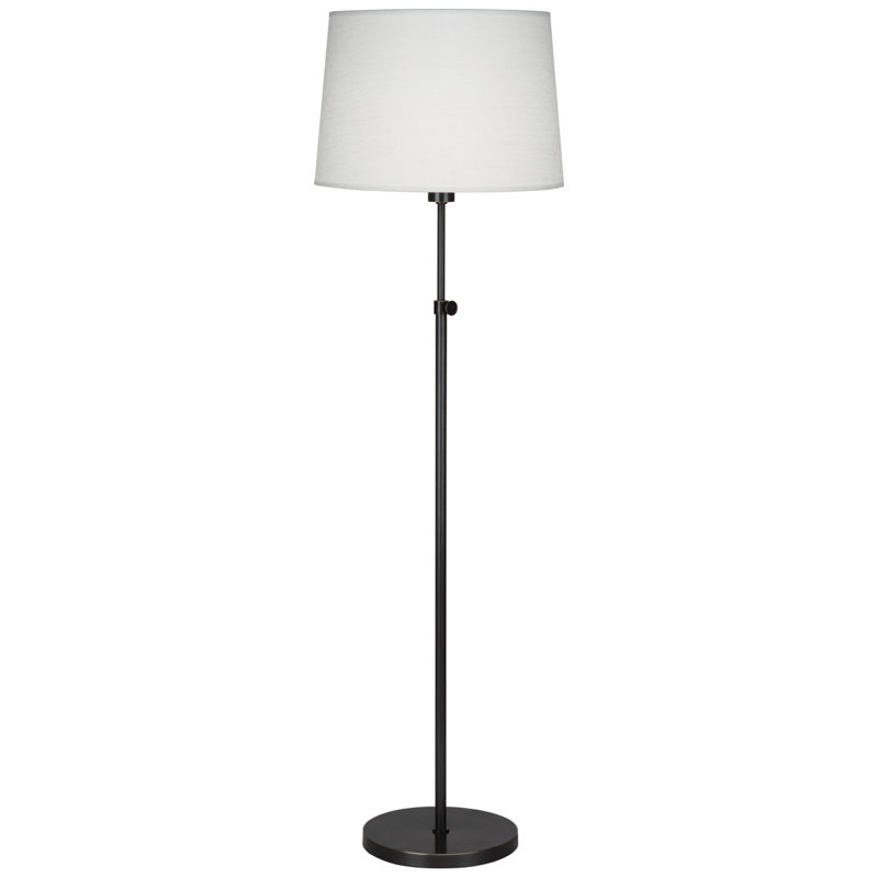 Lampe sur pied 49,25 po Koleman Club, Bronze patiné foncé